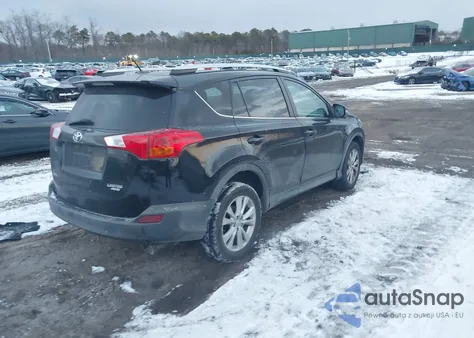 2013 Toyota Rav4 Limited from USA, damaged, VIN 2T3DFREV2DW119792
